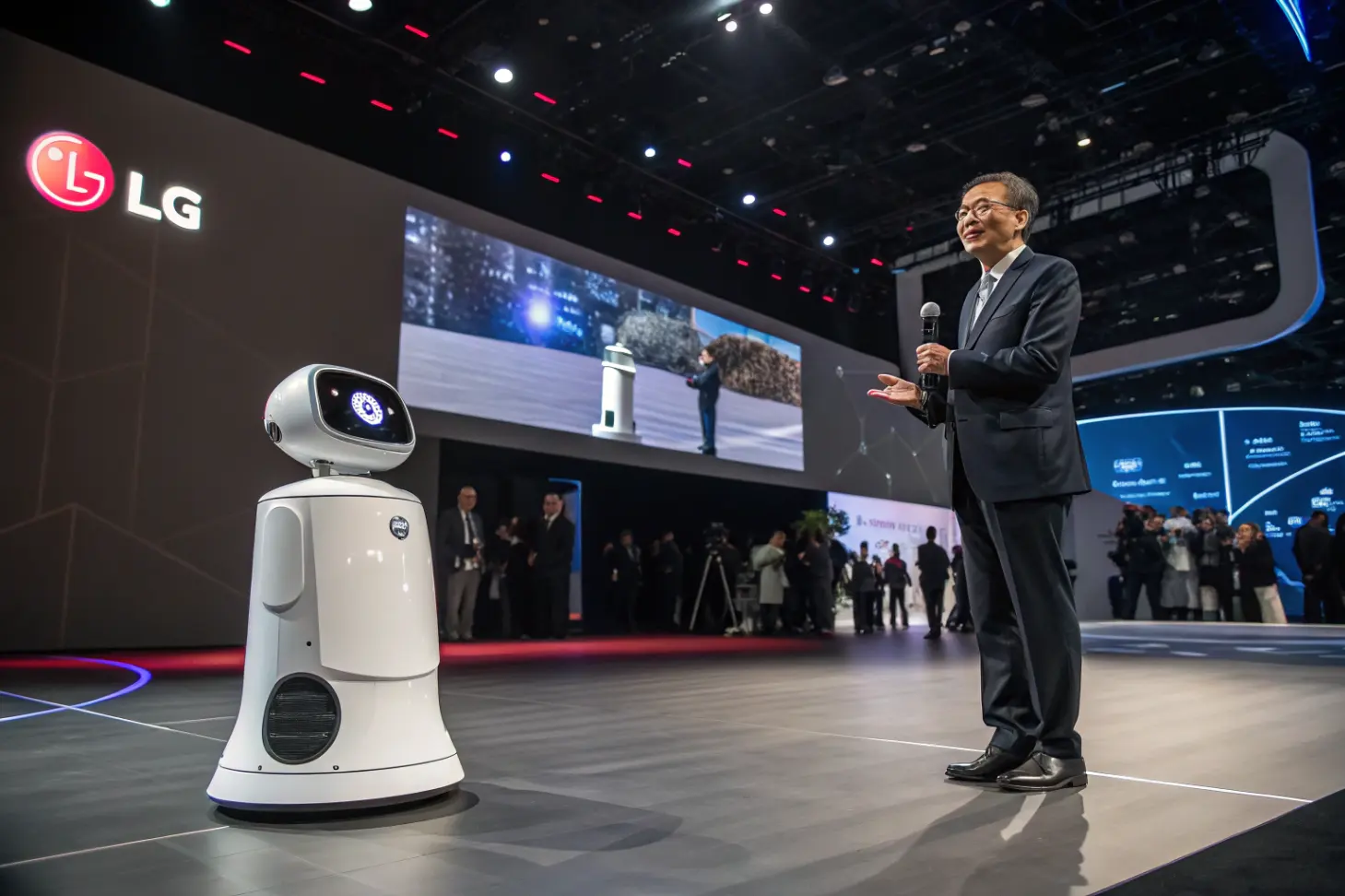 LG робот с ИИ для дома на CES 2026